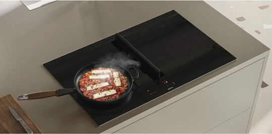 Elica Nikolatesla Velvet BL/A/60 Επαγωγική Εστία Αυτόνομη με Απορροφητήρα & Λειτουργία Κλειδώματος 60x51.5εκ.