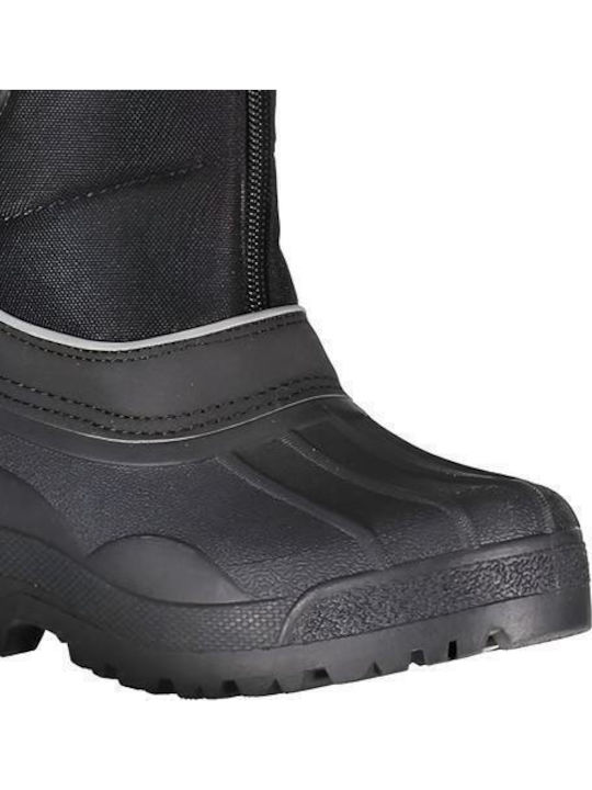 Kids Waterproof Hiking Boots Black