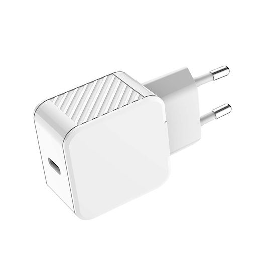 BigBen Connected Φορτιστής με Θύρα USB-C και Καλώδιο USB-C - Lightning 20W Power Delivery Λευκός