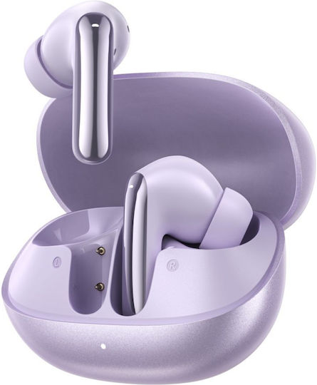 QCY MeloBuds N20 Bluetooth Handsfree Earphones with Sweat Resistance and Charging Case Purple
