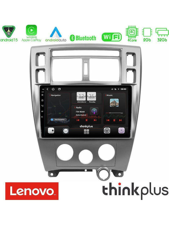 Lenovo Car Audio System for Hyundai Tucson Bluetooth USB AUX WiFi GPS Apple CarPlay Android Auto with 10" Touch Screen