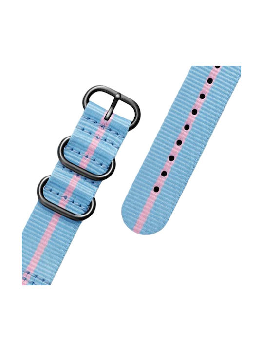 Samsung Armband Stoff Blau (Samsung Gear Sport)
