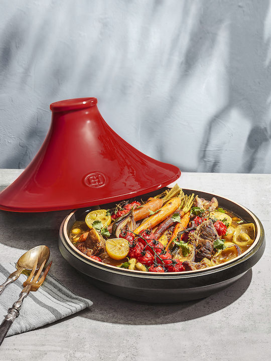 Emile Henry Delight Cratiță Rotundă Ceramică 33.5cm 4.2lt