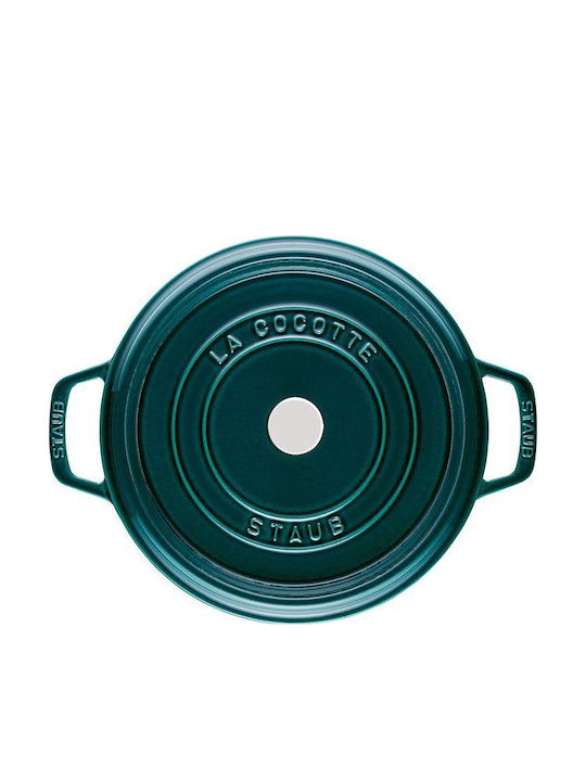 Staub La Mer Γάστρα Στρογγυλή Μαντεμένια 28x28cm 7lt