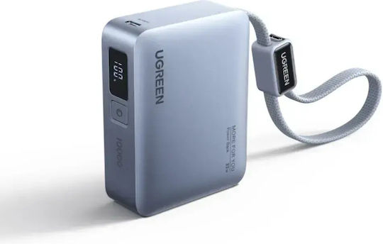 Ugreen PB584 Power Bank 10000mAh 33W με Θύρα USB-C Power Delivery Μπλε