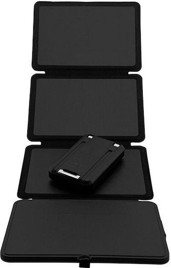 PowerNeed ES10000-4 Solar Power Bank 10000mAh 22.5W Power Delivery Black
