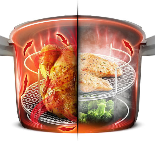 Tefal Cook4me Touch Pro Мултикукър 1600W Бял