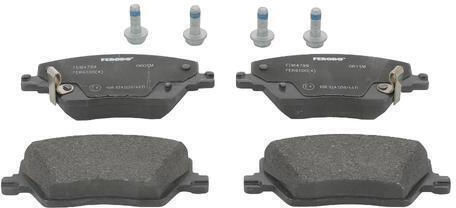 Front Brake Pads Set Fiat Tipo 1.3d-1.6d 10.15 Ferodo Height 57.0mm Width 132.9mm Thickness 18.4mm Wear Sensor Yes
