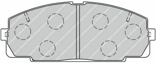 Ferodo Σετ Τακάκια Εμπρός για Toyota Lexus / Dyna / Hiace