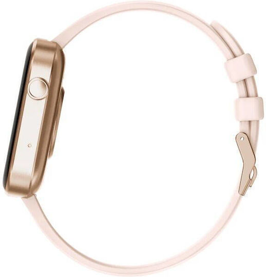Lamax BCool2 Plus 46mm Smartwatch με Παλμογράφο (Ροζ Χρυσό)