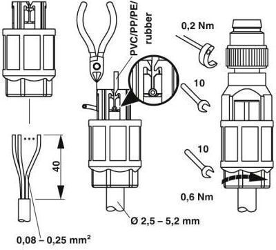 Phoenix Contact Anschlussstecker für CCTV-Systeme 1441008