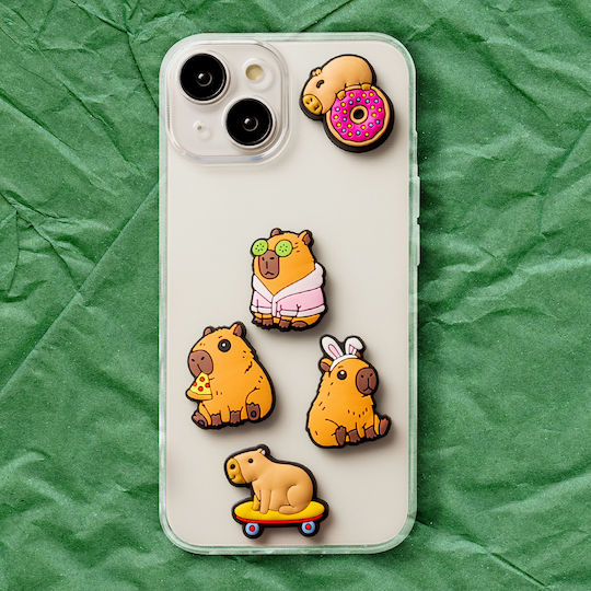 Tfo 3d Sticker Capybara 5pcs Set