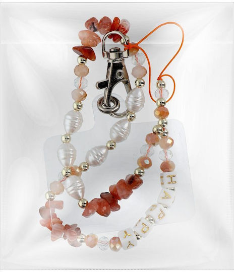 Blue Star Pendant Handgelenkriemen Orange