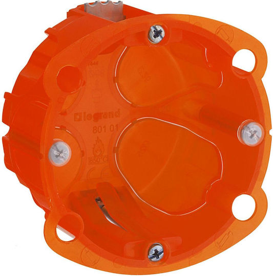 67mm Betondose 72mm 72x 40mm Orange Batibox 080101