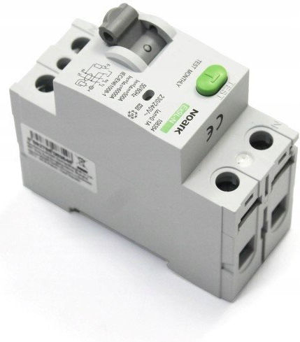 Noark Phase Relay Earth Leakage 25A Bipolar with Voltage 230V