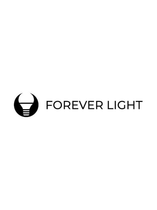 Forever Light Декоративно Осветително Тяло LED Топло Бяло Бутилка 11x11x22см