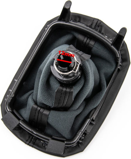 Shift Knob Cover Gear Lever Seat Leon 1m Toledo Hole 12mm 6 Speeds R123456