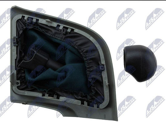 NTY Buton schimbător viteze cu mâner pentru Citroen Pulover Fiat Ducato Peugeot Boxer 2006+ Negru