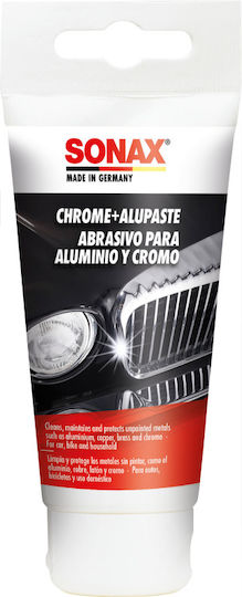 Sonax Chrome & Alupaste Polishing Ointment for Metal Surfaces 75ml