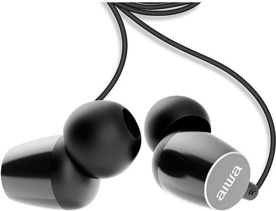 Aiwa In-Ear Freisprecheinrichtung Kopfhörer mit Stecker 3.5mm Schwarz