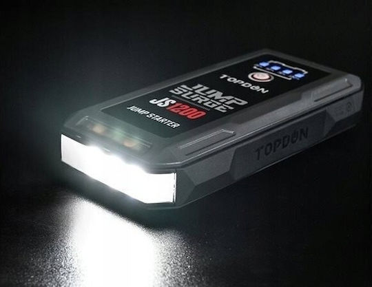 Topdon JS12000 Portable Car Battery Jump Starter 10000mAh