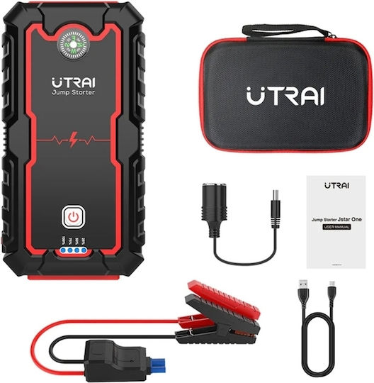 Utrai JS-one Tragbarer Batterie-Starter Auto & Motorrad 18000mAh mit Power Bank / USB 12V