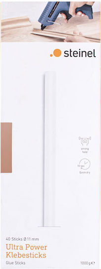 Steinel Ράβδοι Σιλικόνης Ultra Power Transparent 11mm 40Stück