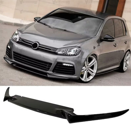 Спойлер За Устна Черен Пластмасов Лъскав Vw Golf 6 R 2008-2012