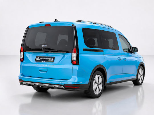 Motordrome Spoiler Auto Rückseite Kompatibel mit Ford Tourneo Connect 2022