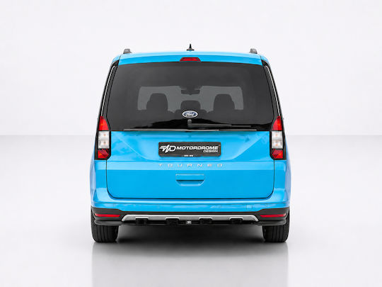 Motordrome Spoiler Auto Rückseite Kompatibel mit Ford Tourneo Connect 2022