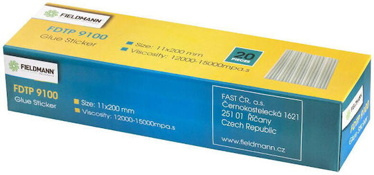 Fieldmann Ράβδοι Σιλικόνης FDTP 9100 Διάφανο 11mm 20τμχ