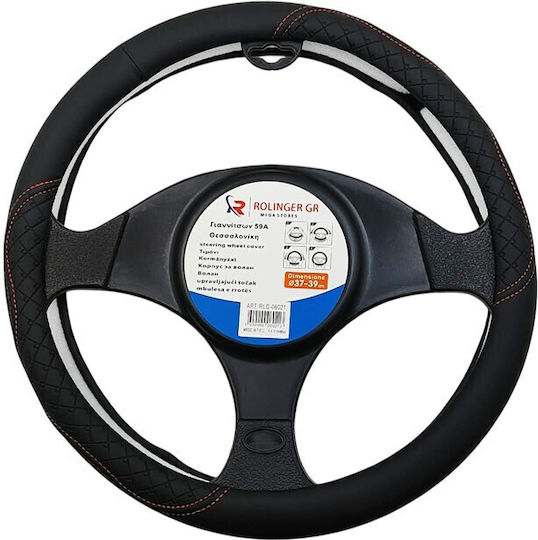 Car Steering Wheel Cover with Diameter 37-39cm Synthetic