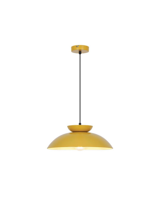 Viokef Superb Pendant Light Yellow