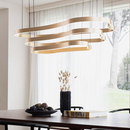 Ideal Lux Hängelampe Weiß 155.6x87x50cm Ideal Lux Hängelampe Weiß 155.6x87x50cm