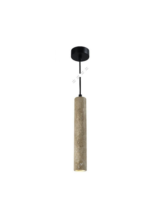 Inlight Grey Rail Pendant Light with GU10 Socket 7.5x7.5x30cm