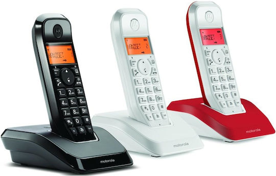 Motorola S12 Schnurlostelefon Trio Mehrfarbig