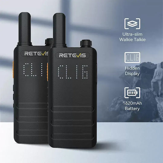 Retevis B63H Ασύρματος Πομποδέκτης PMR χωρίς Οθόνη