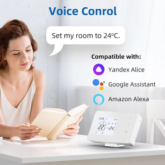 Termostat Digital de Cameră Smart cu Wi-Fi
