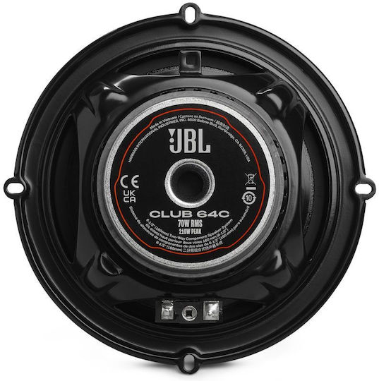 JBL Set Auto-Lautsprecher Clu 64C 6.5" mit 70W RMS (2 Weg)