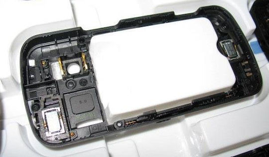 Nokia N97 Среден Капак + Черен Обектив За Камера