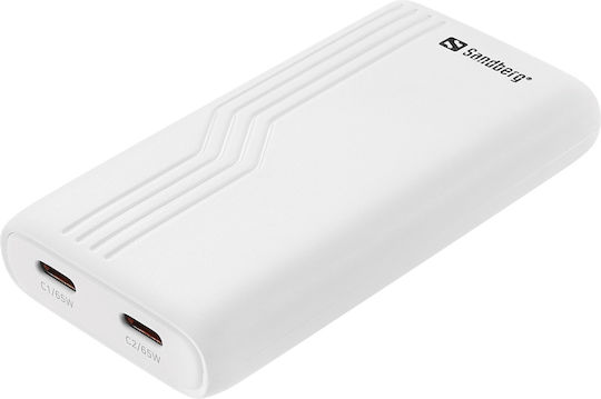 Sandberg Universal Socket Adapter from Universal to Universal with 2 USB Outlets
