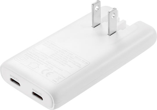 Sandberg Universal Socket Adapter from Universal to Universal with 2 USB Outlets