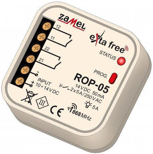 Zamel Smart Switch 2 Channels 5A
