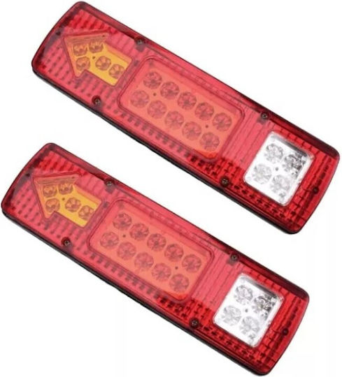 Set Led Lămpi Camion 24v Hwd-05482