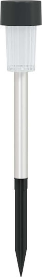 vidaXL Set 12 Solar Road Lights Warm White With Photocell