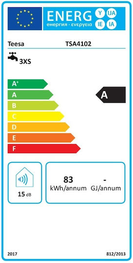 Teesa An Der Wand Montierter Sofortwassererhitzer Küche Einphasig 3.5kW