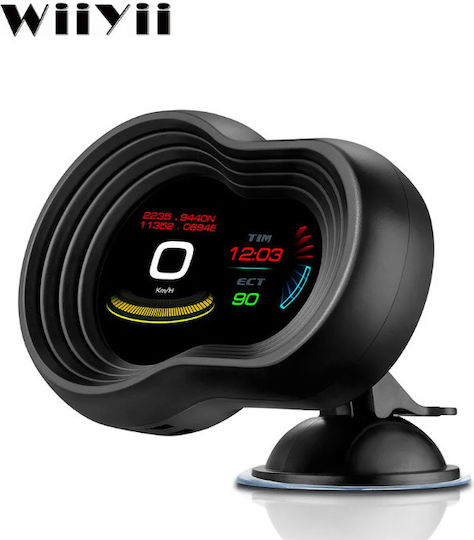 Wiiyii WIIYII F9 Head Up Display und OBD2 Für das Auto 122mm