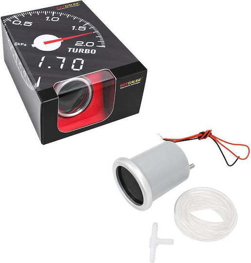 Ketgauge Sport Meter Universal Αναλογικό Όργανο Μπαρόμετρο Αυτοκινήτου