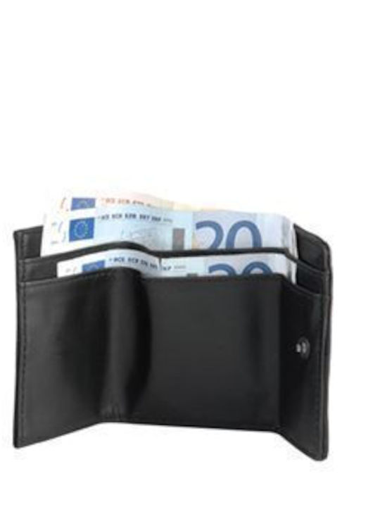Мъжки кожен портфейл Черен