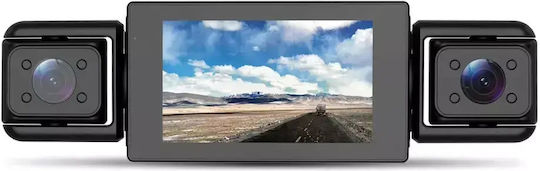 Andowl Q-CA720 Σετ Κάμερα DVR Αυτοκινήτου 4K με Οθόνη 3.16" & Κάμερα Οπισθοπορείας